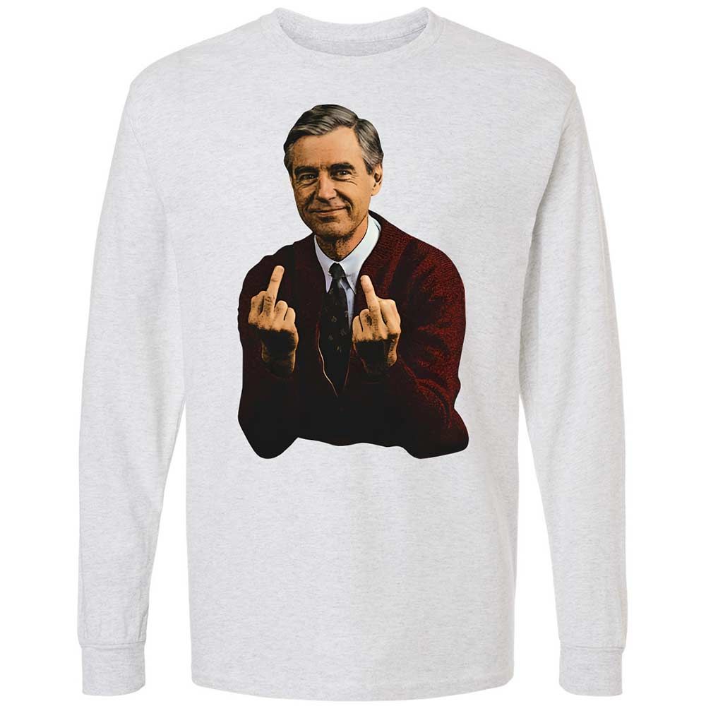 Long Sleeve T-Shirt - BD58P9Y7 - Ash - 2
