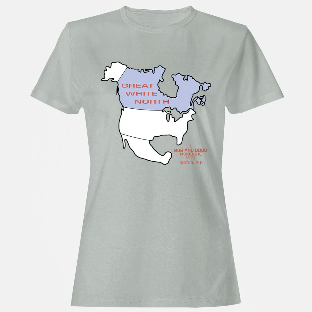Women's T-Shirt - EK3BLW5R - Ash - 2