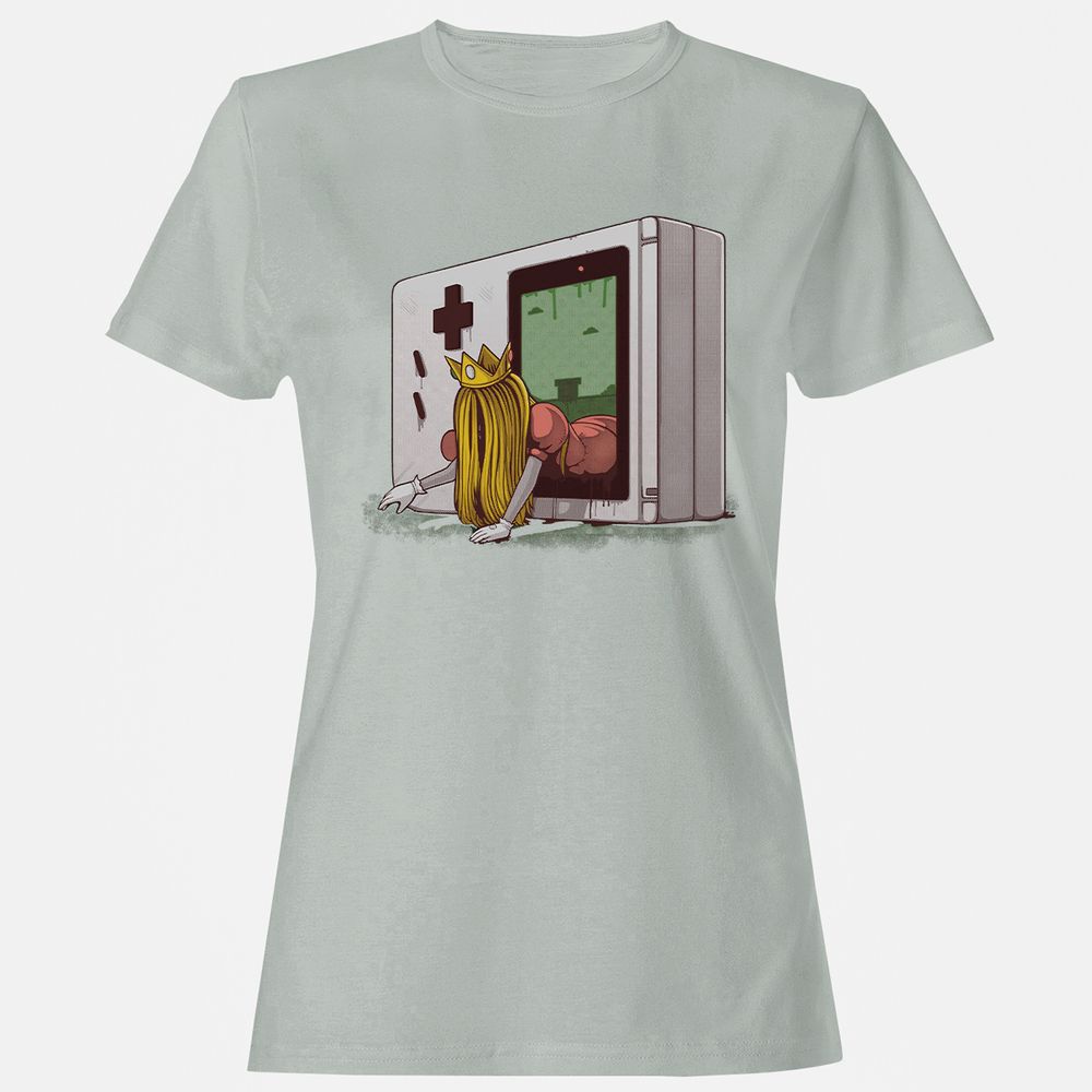 Women's T-Shirt - LKU5849W - Ash - 2