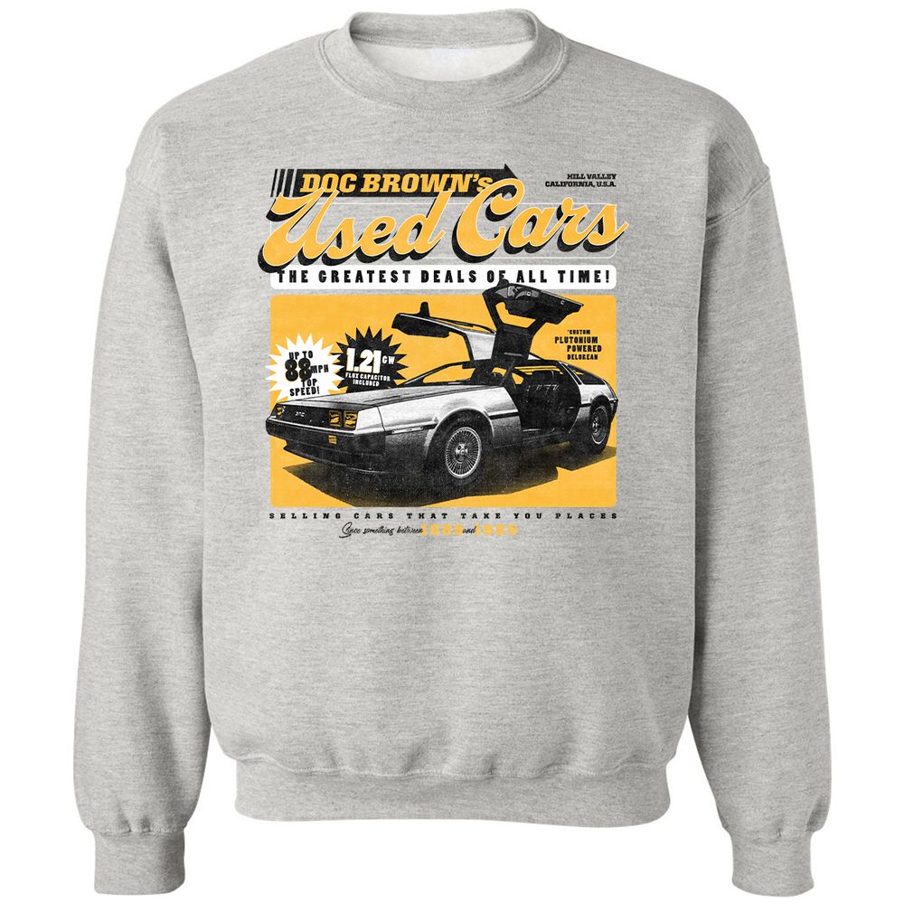 Classic Unisex Sweatshirt - MVC8HFM7 - Ash - 2