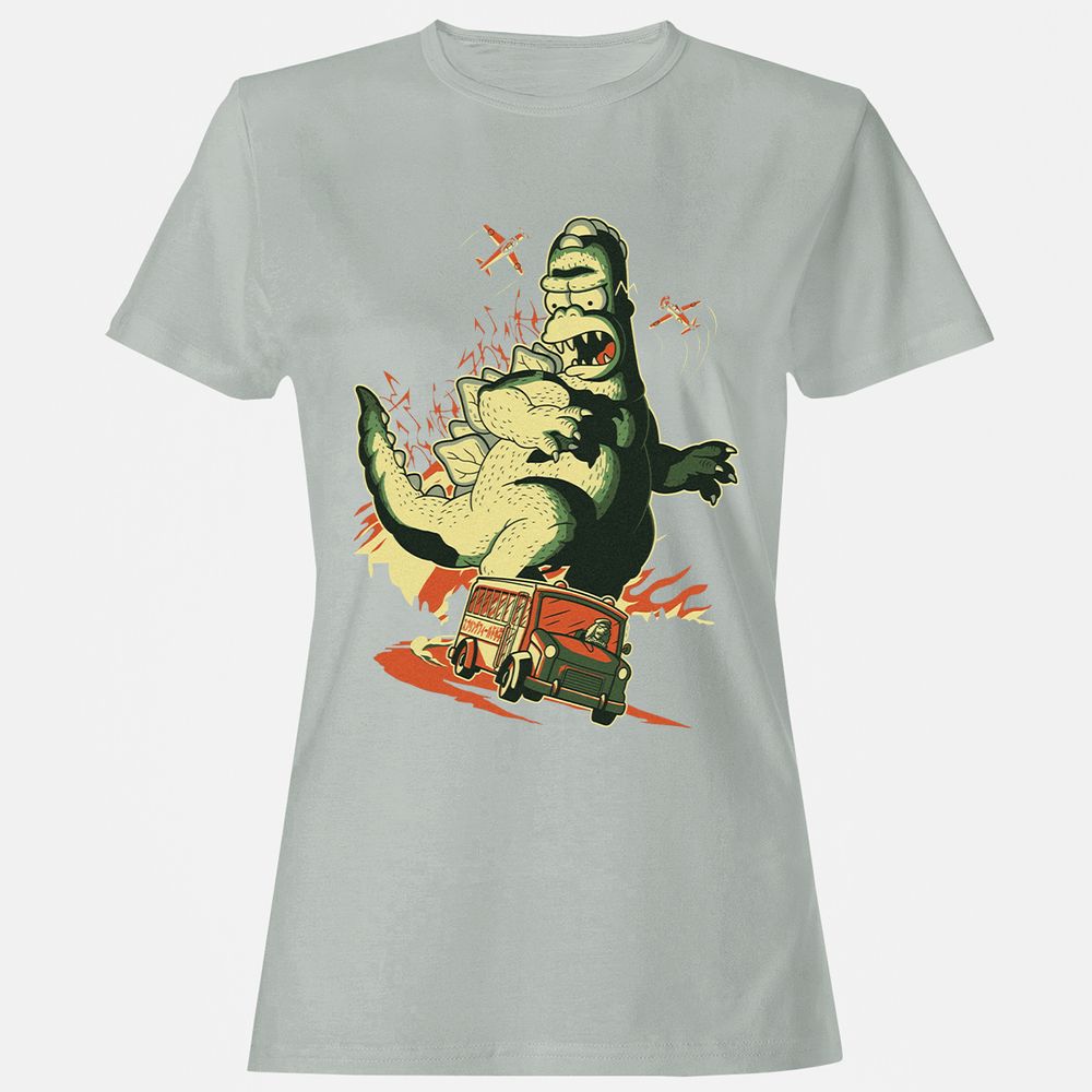 Women's T-Shirt - EBPE3GB1 - Ash - 2