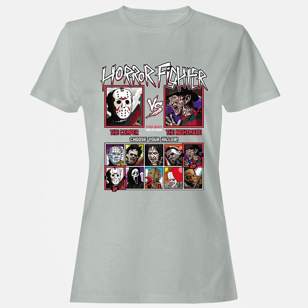 Women's T-Shirt - NJCPDTVJ - Ash - 2