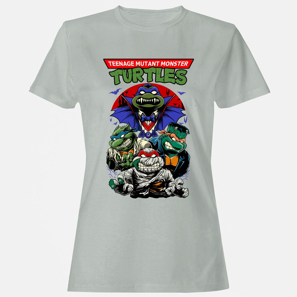 Women's T-Shirt - Z1E5YU3C - Ash - 2