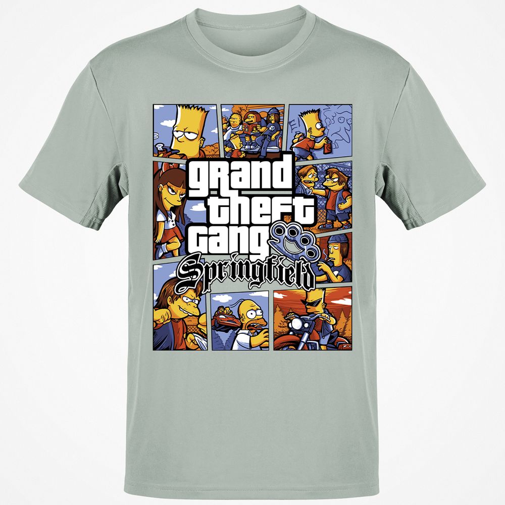 Classic Unisex T-Shirt - K7RQZ4BU - Ash - 2