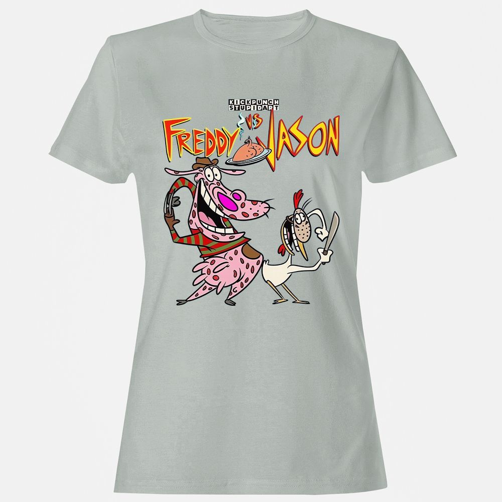 Women's T-Shirt - DR4G43NS - Ash - 2