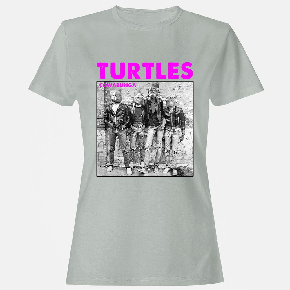 Women's T-Shirt - 9BF9ZP8Q - Ash - 2