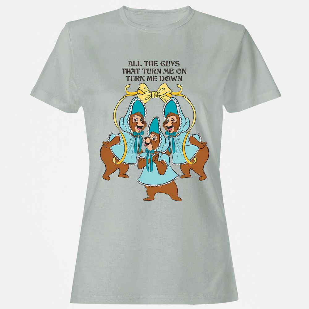 Women's T-Shirt - EU7HD1KR - Ash - 2