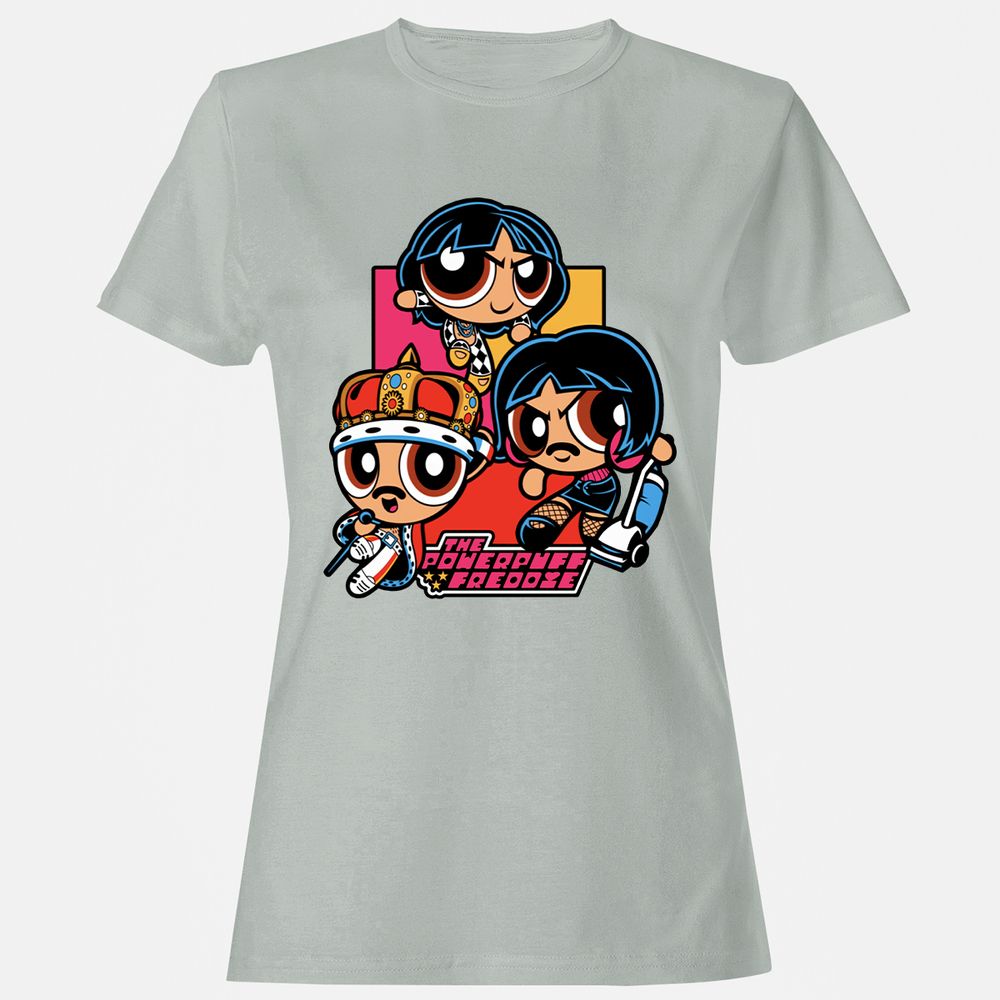 Women's T-Shirt - AS6ZAS9H - Ash - 2