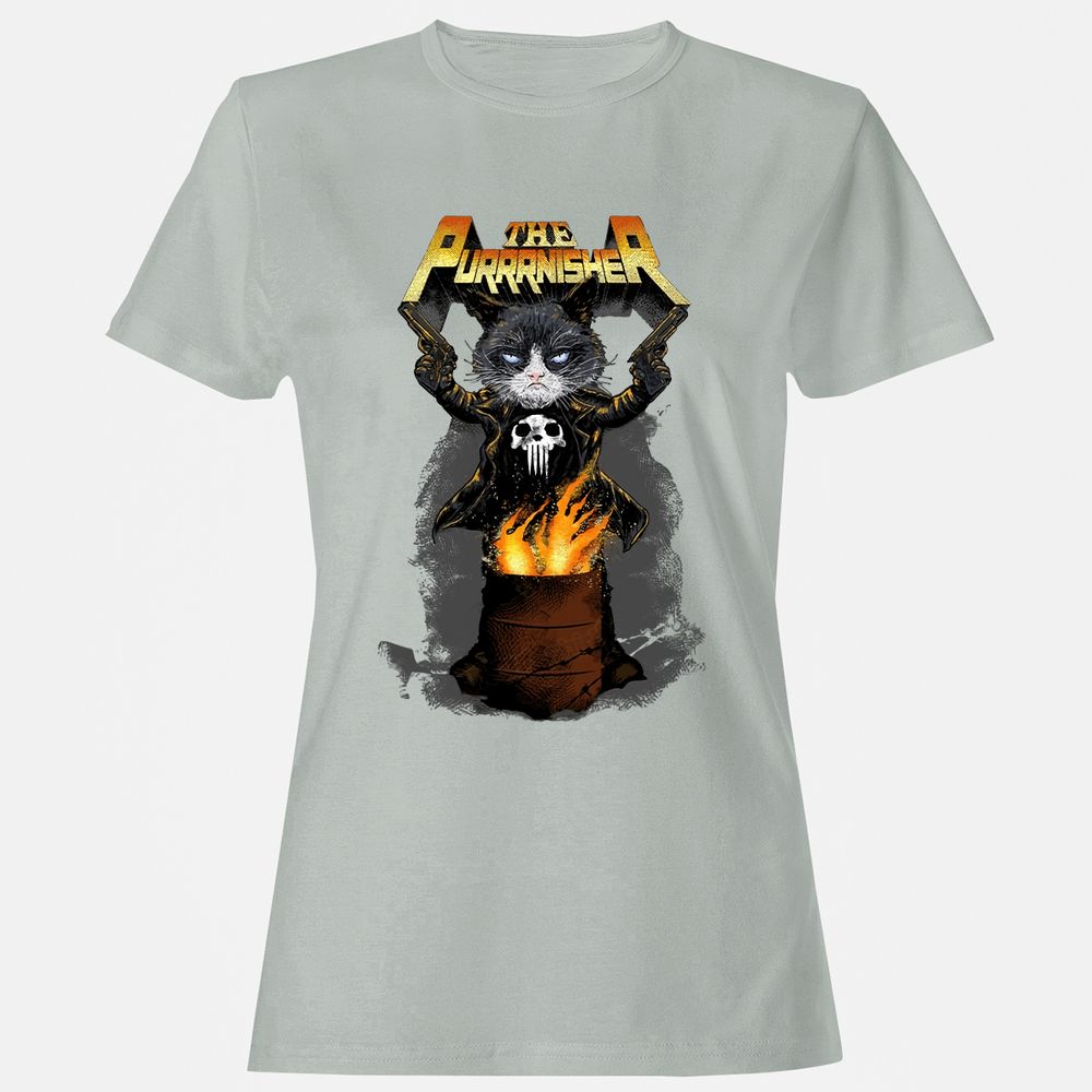 Women's T-Shirt - MTCHAM44 - Ash - 2