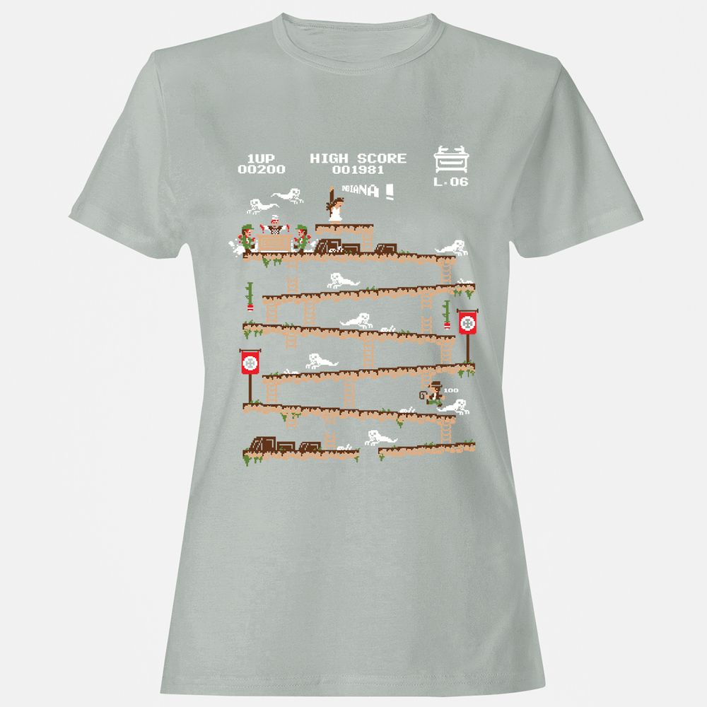 Women's T-Shirt - C2ZMHMT7 - Ash - 2