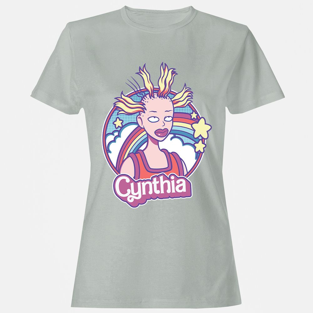 Women's T-Shirt - ZVV2P859 - Ash - 2