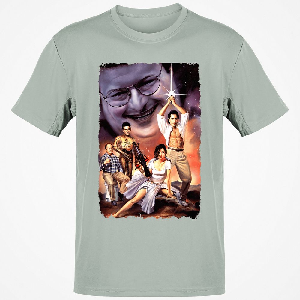 Classic Unisex T-Shirt - V9QFG5S1 - Ash - 2