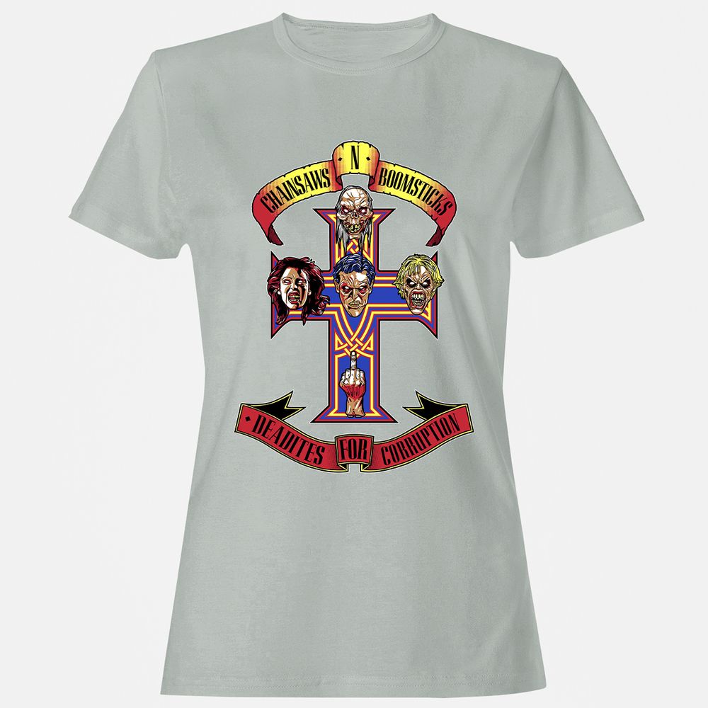 Women's T-Shirt - ANFNEJMH - Ash - 2