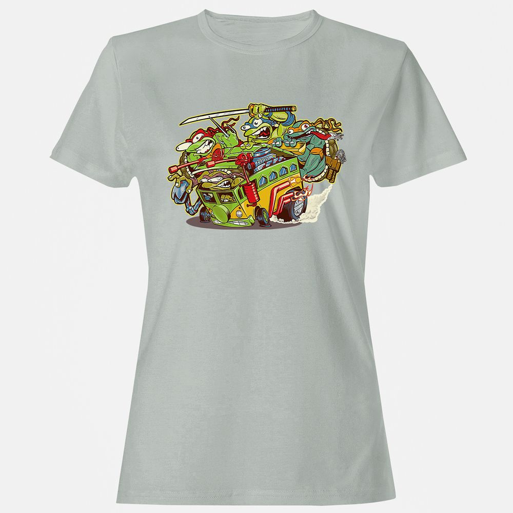 Women's T-Shirt - KYV7RX3F - Ash - 2