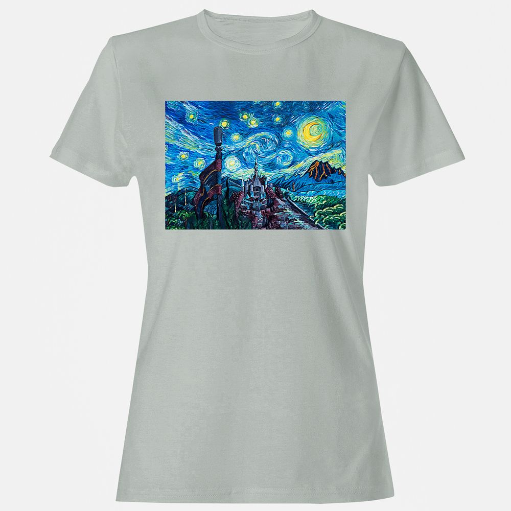 Women's T-Shirt - LH35PM3Q - Ash - 2