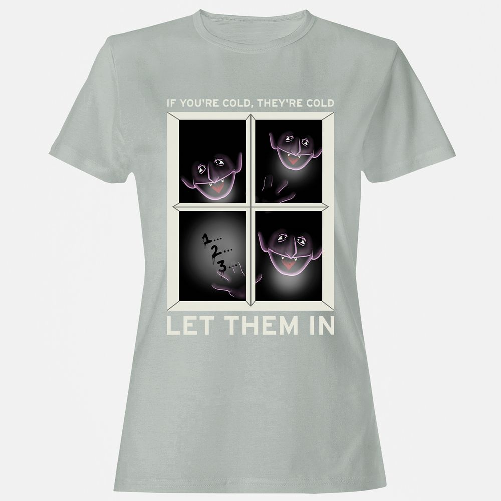 Women's T-Shirt - 94BMZNJL - Ash - 2