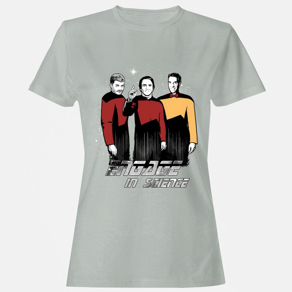 Women's T-Shirt - QHXBZM12 - Ash - 2