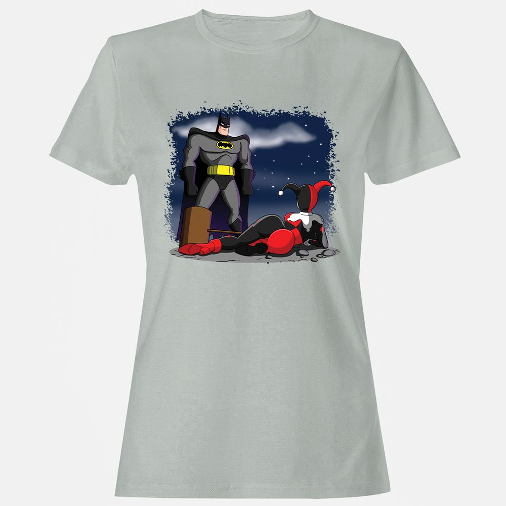 Women's T-Shirt - 3LZ1WF3X - Ash - 2