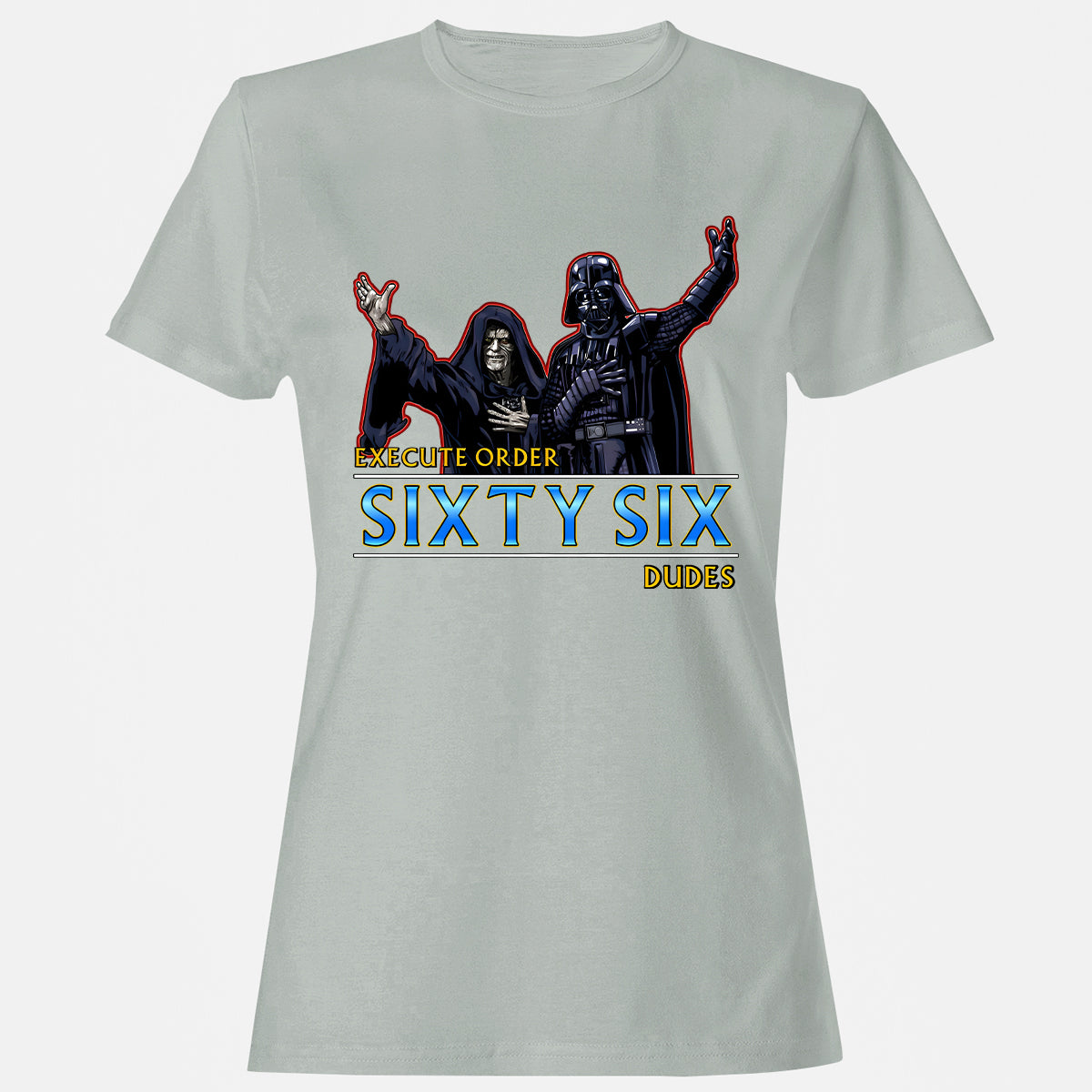Women's T-Shirt - S6XLK74G - Ash - 2
