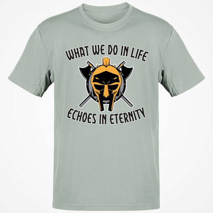 Classic Unisex T-Shirt - YQUESVSK - Ash - 2