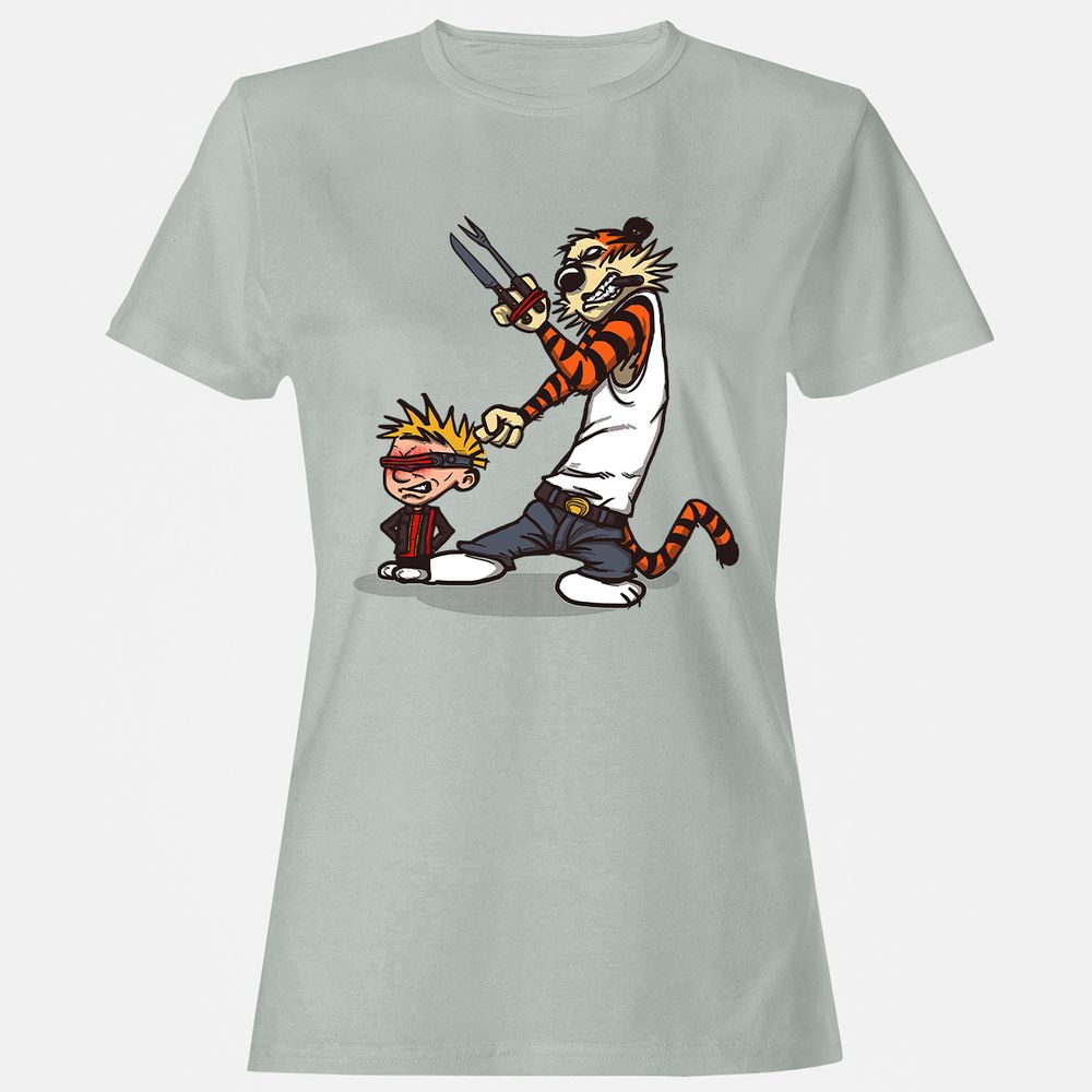 Women's T-Shirt - 6P5XEGXQ - Ash - 2