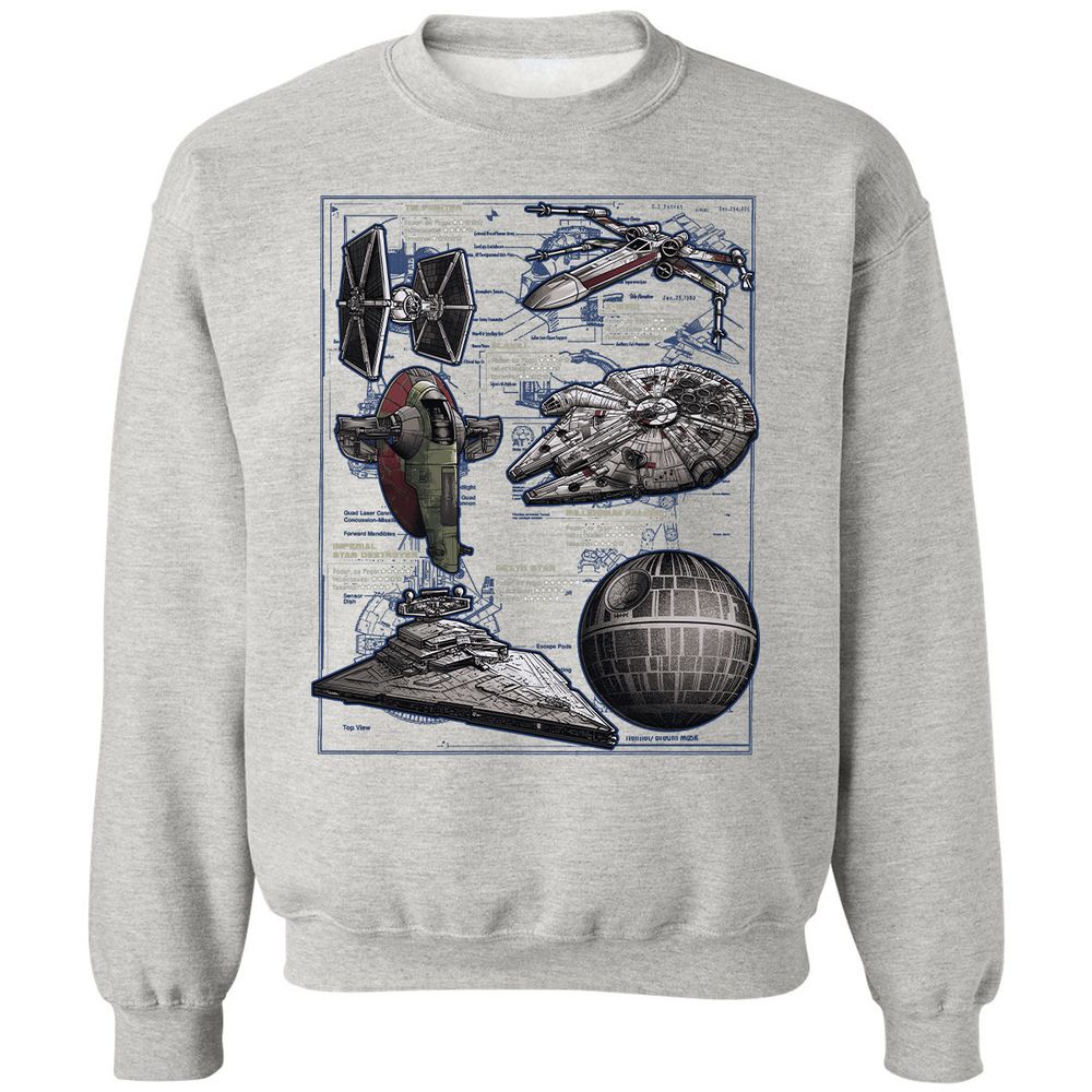 Classic Unisex Sweatshirt - PAE2F5H2 - Ash - 2
