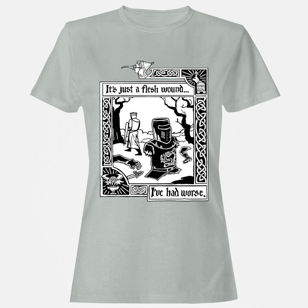 Women's T-Shirt - XKP4B1XQ - Ash - 2