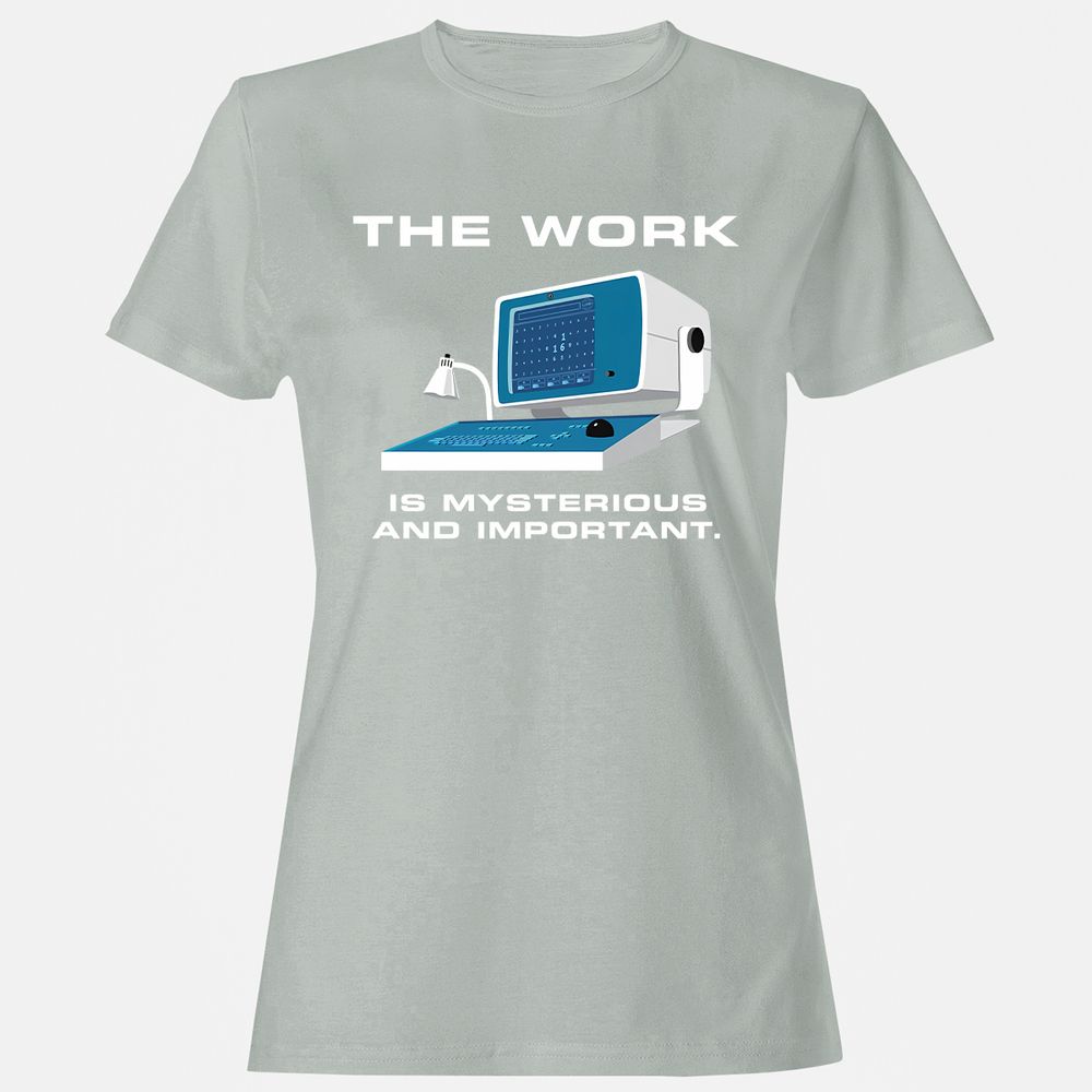 Women's T-Shirt - PMSHDBHQ - Ash - 2