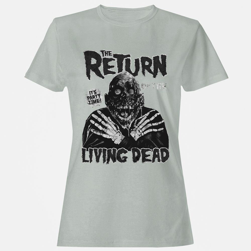 Women's T-Shirt - 4VPQYNVQ - Ash - 2