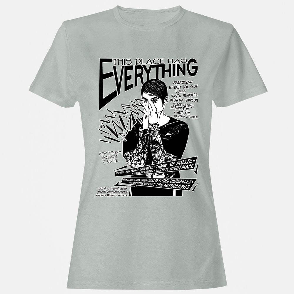 Women's T-Shirt - SAAJFWME - Ash - 2