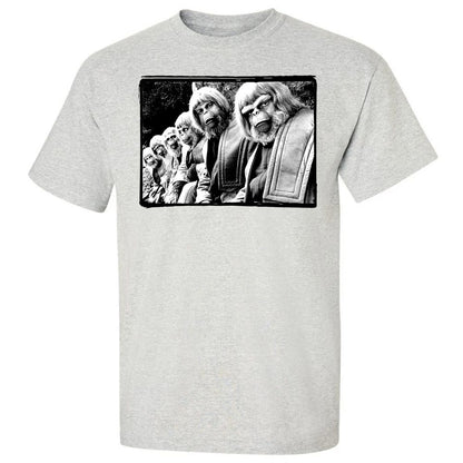 Classic Unisex T-Shirt - QW9KLNEL - Ash - 2