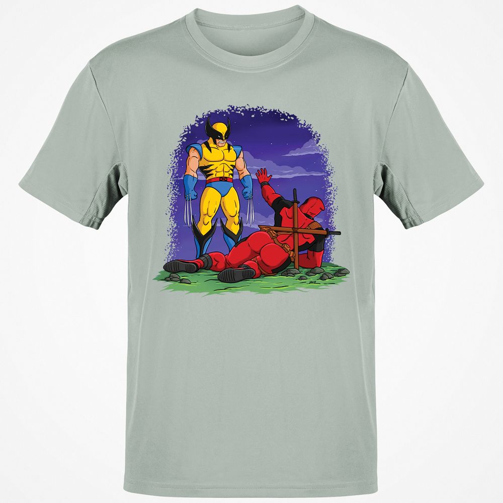 Classic Unisex T-Shirt - FDCQYXAU - Ash - 2