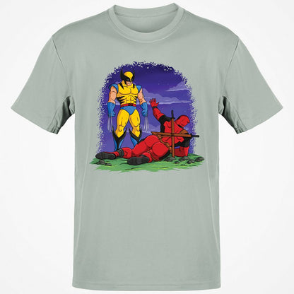 Classic Unisex T-Shirt - FDCQYXAU - Ash - 2