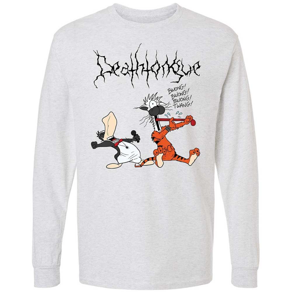 Long Sleeve T-Shirt - T8KKJ5UF - Ash - 2