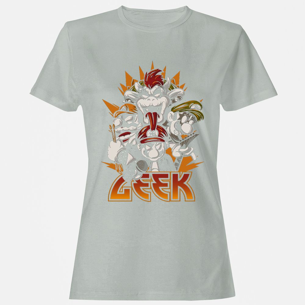 Women's T-Shirt - PG6D8EGY - Ash - 2
