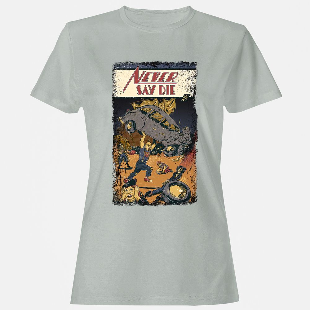 Women's T-Shirt - ECFX3S6A - Ash - 2