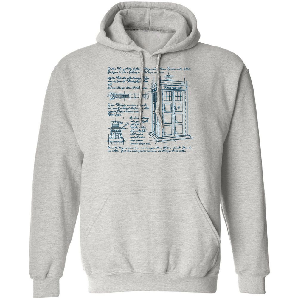 Classic Unisex Hoodie - S2HKHP7Z - Ash - 2