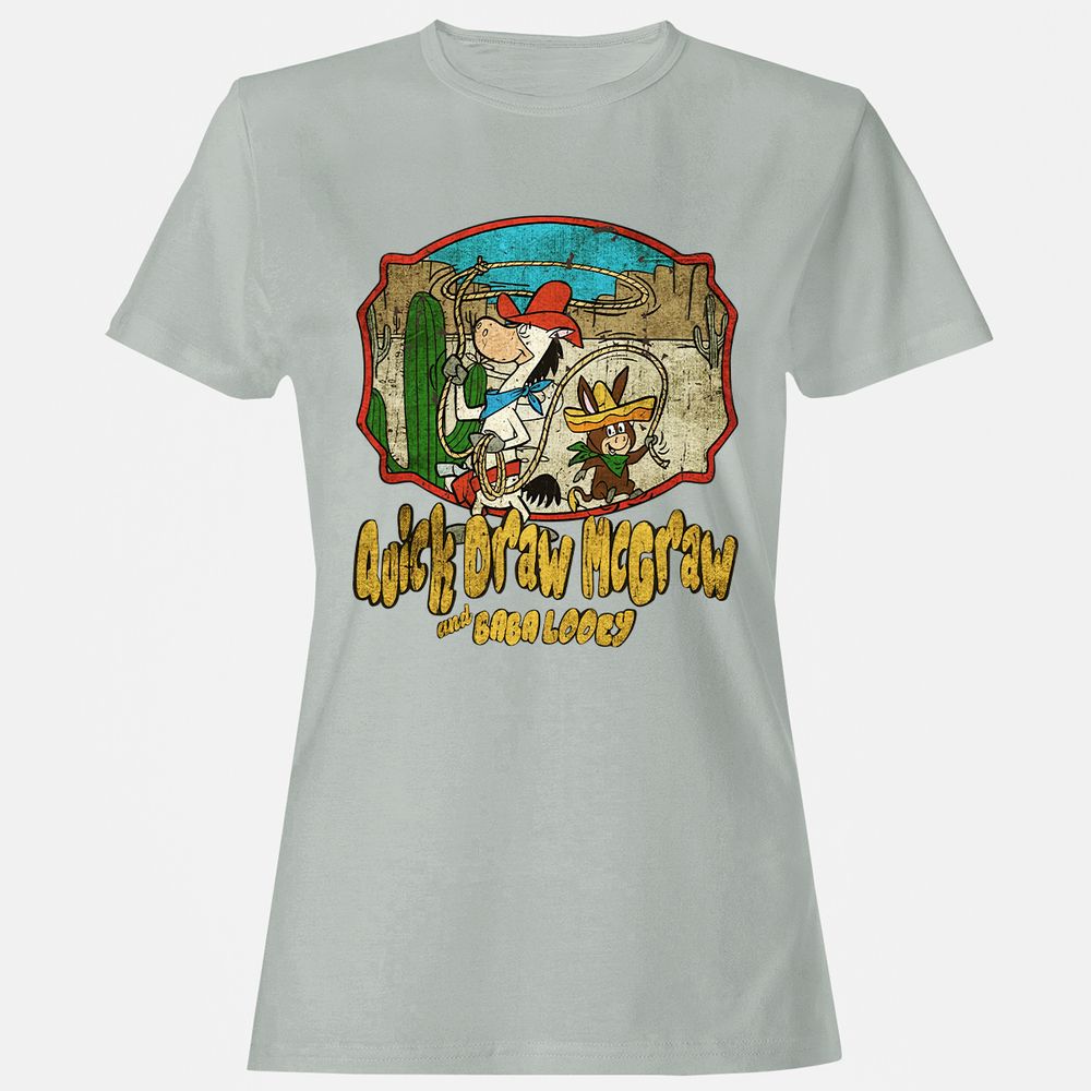 Women's T-Shirt - 97V6STHA - Ash - 2