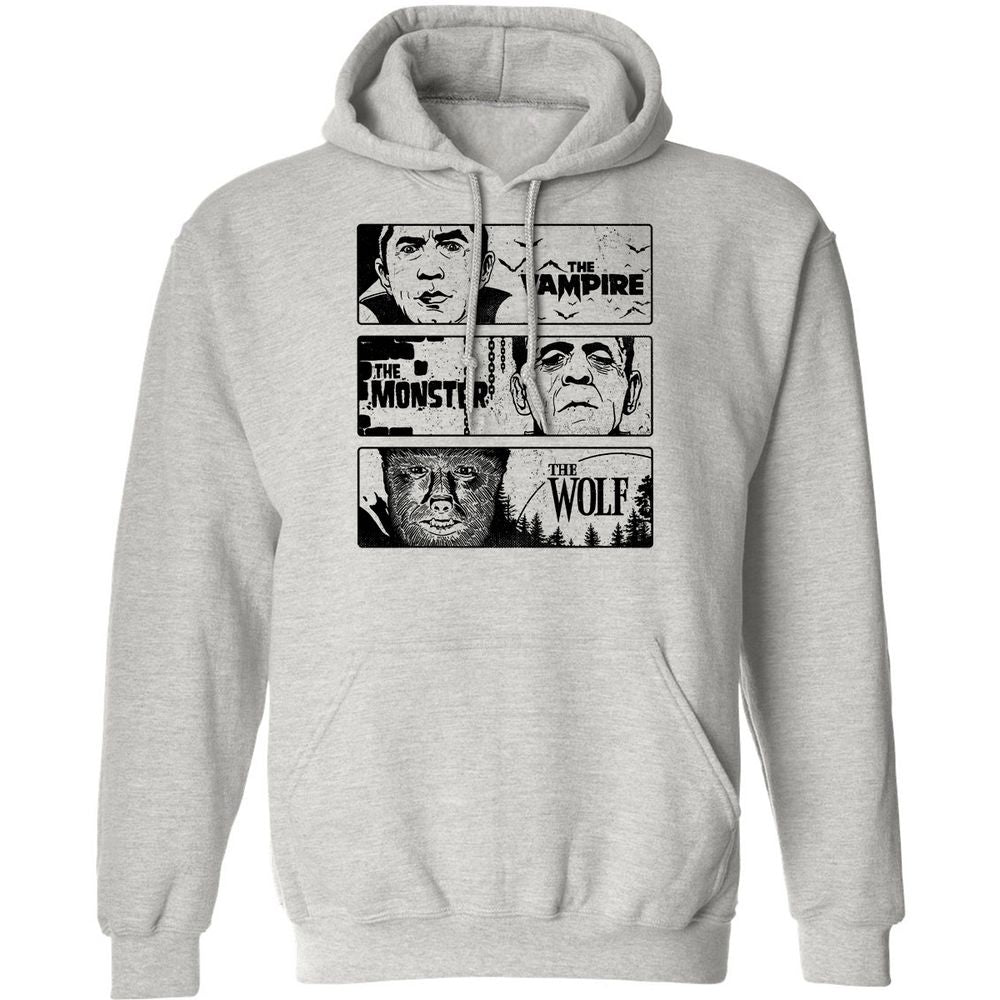 Classic Unisex Hoodie - H66HXCKW - Ash - 2