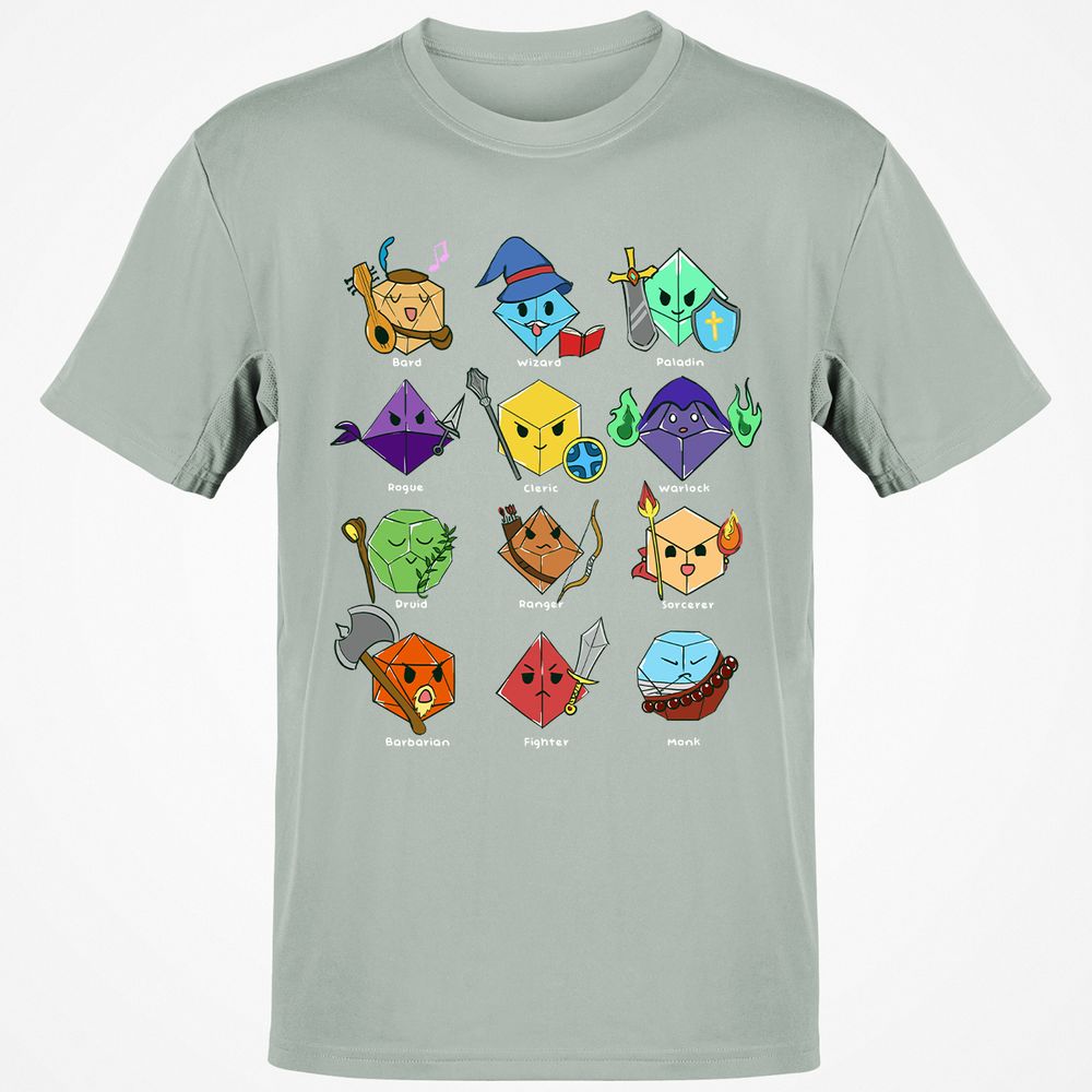 Classic Unisex T-Shirt - 6VY3QK35 - Ash - 2