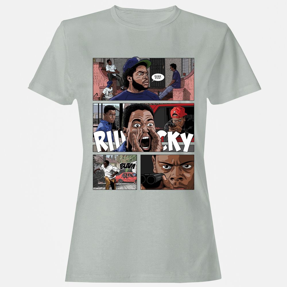 Women's T-Shirt - B4V4UCRJ - Ash - 2