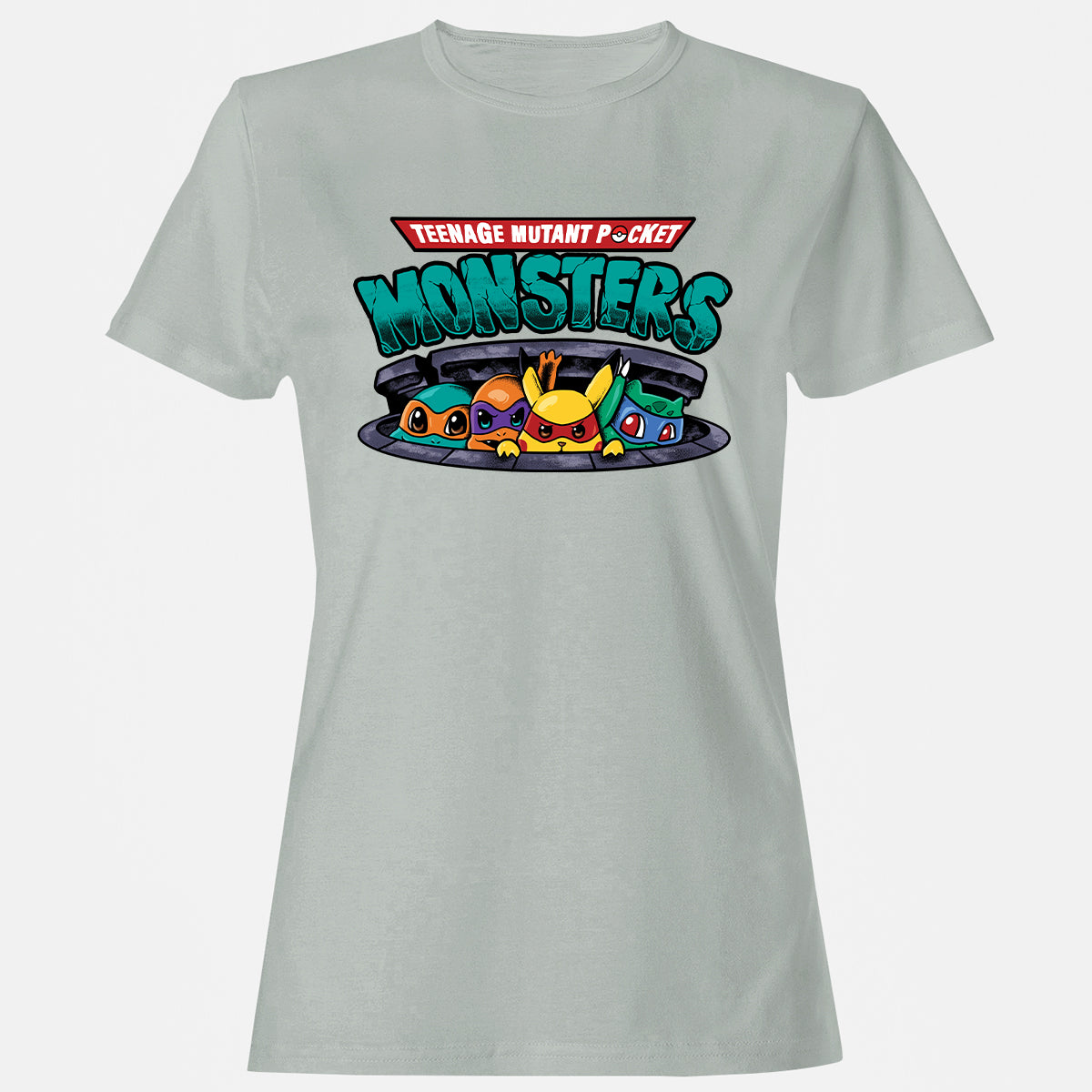 Women's T-Shirt - YMFRGE5Z - Ash - 2