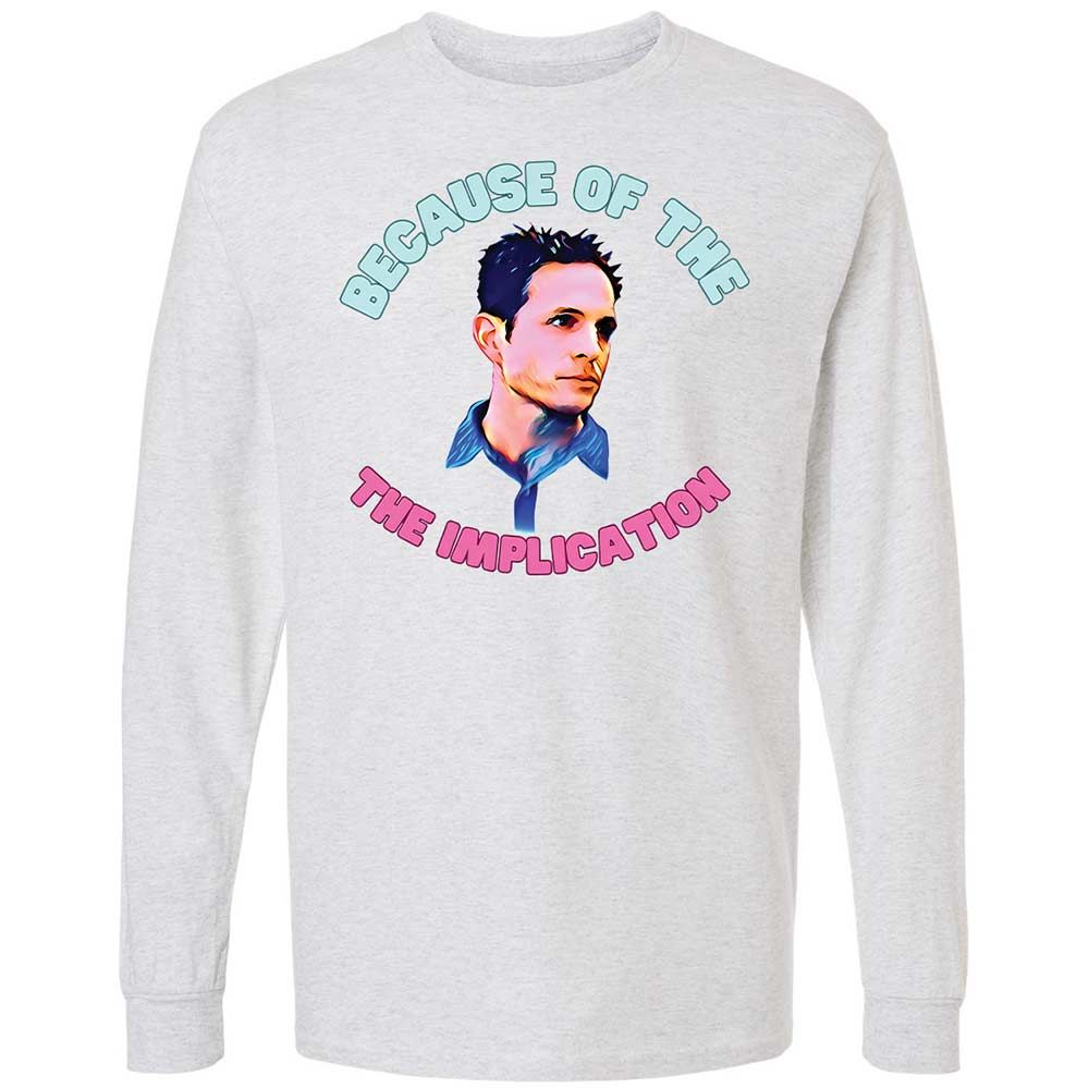 Long Sleeve T-Shirt - VUVVL2HC - Ash - 2