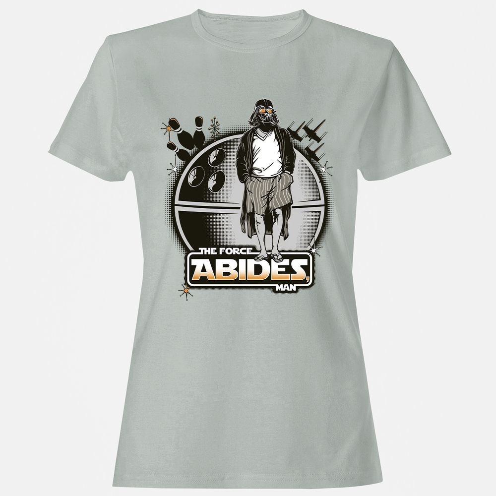 Women's T-Shirt - N5R7BNZU - Ash - 2