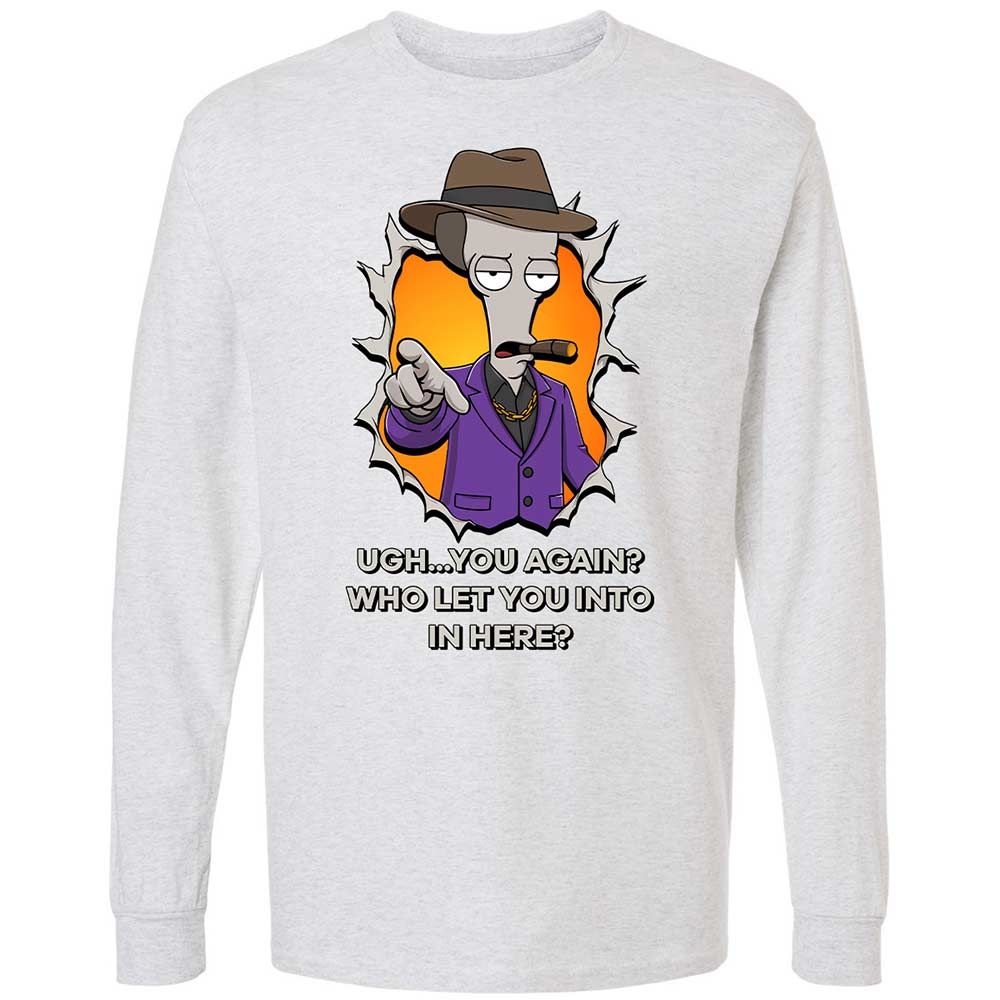 Long Sleeve T-Shirt - UZNMZX6A - Ash - 2