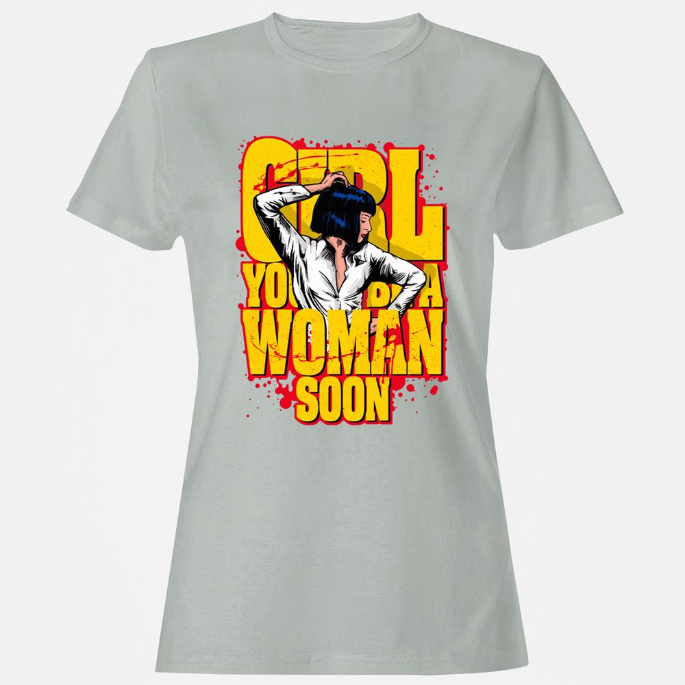 Women's T-Shirt - KTYFUN24 - Ash - 2