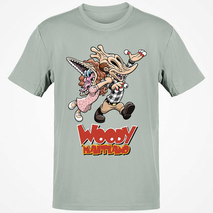 Classic Unisex T-Shirt - 1P27XQVW - Ash - 2