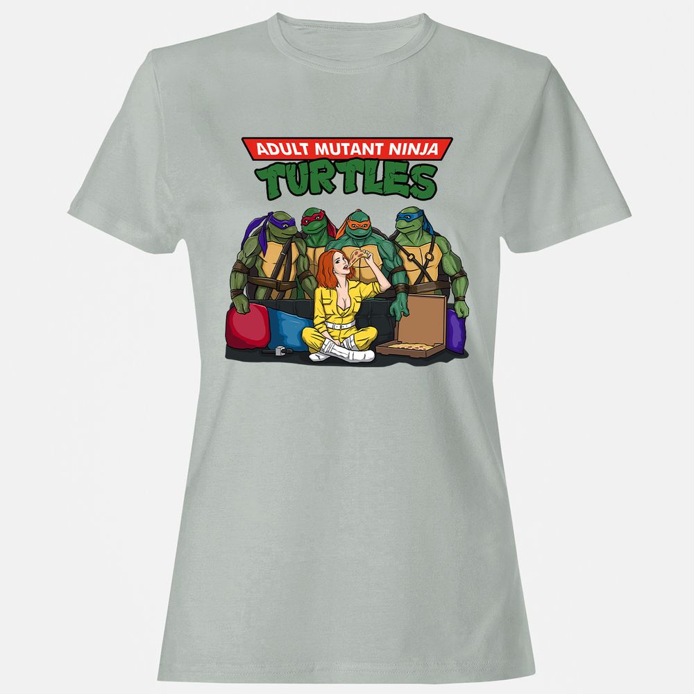 Women's T-Shirt - FQ67AX2H - Ash - 2