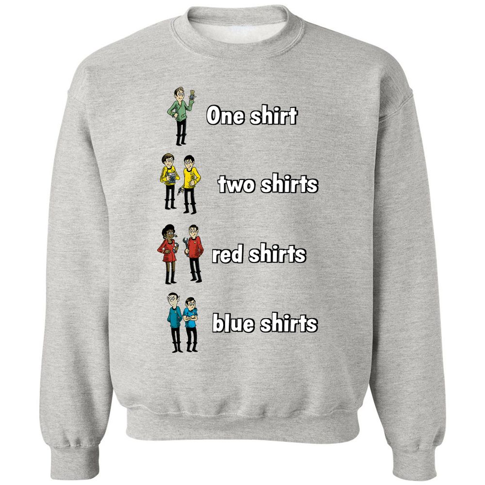 Classic Unisex Sweatshirt - JBCAKKHW - Ash - 2