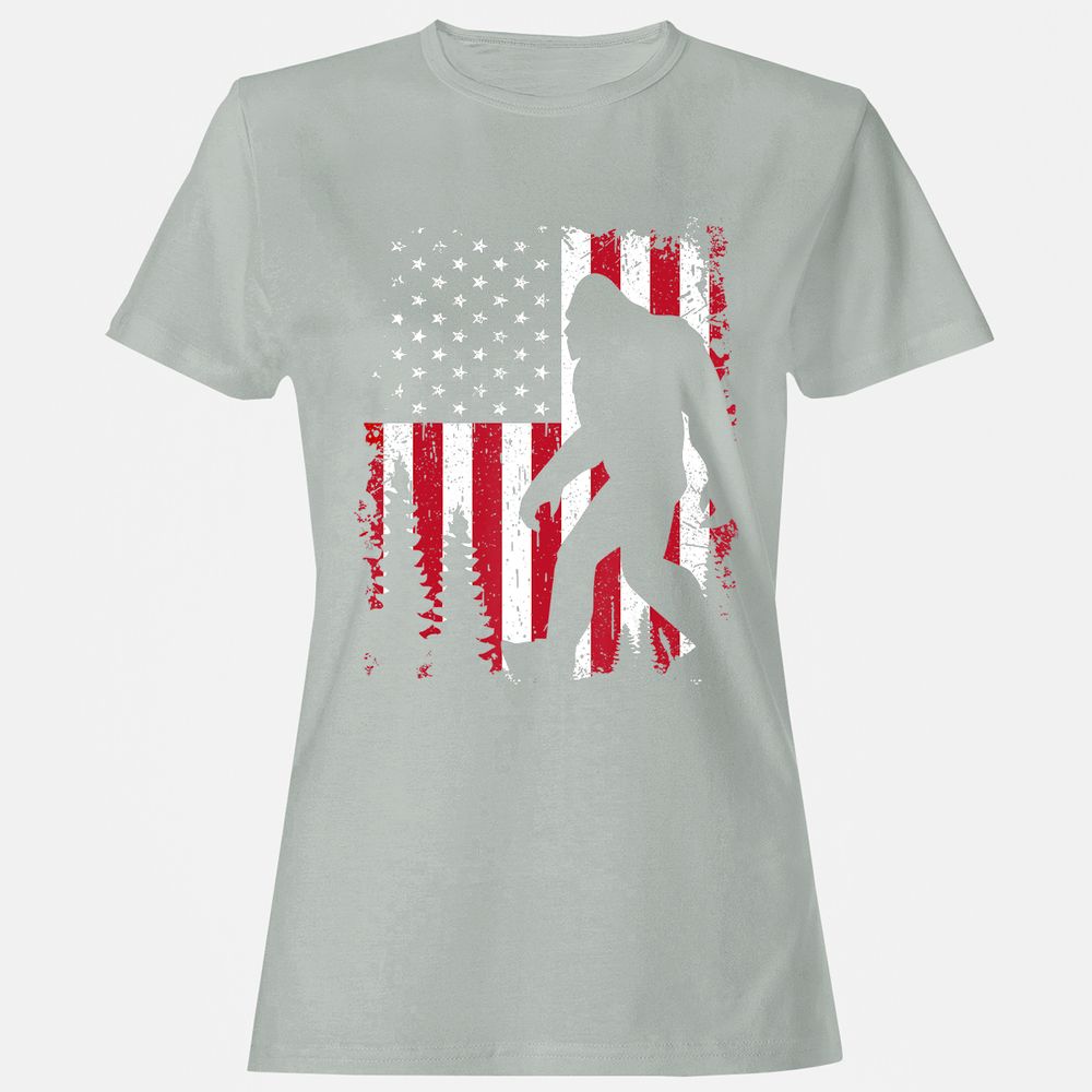 Women's T-Shirt - W4QFYJDD - Ash - 2